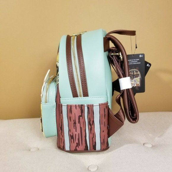 Loungefly Star Wars Ewoks and Droids Glow in the Dark Exclusive Backpack NEW